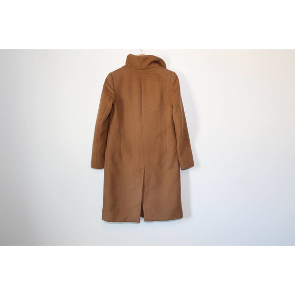 *Flawed Aritzia Wilfred The Cocoon Long Coat Wool Cashmere Camel Size XXS H14288 - Picture 11 of 15